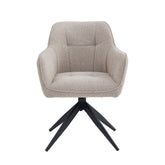 Chaise de salle à manger Lungo - Boucle beige